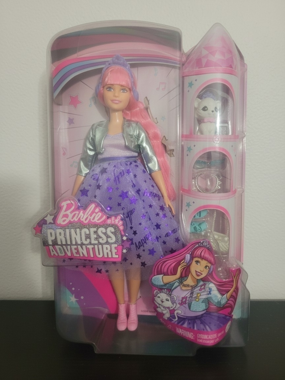 Barbie Princess Adventure Daisy Doll GML77 Curvy Fashion Doll Accessories